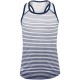 Girls' T-shirt Wilson G Team Striped Tank - blue depths/white Girls' T-shirt Wilson G Team Striped Tank - blue depths/white