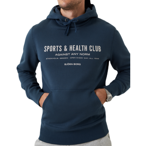 Men's Jumper Bj_rn Borg Stockholm Hoodie - navy Men's Jumper Bj_rn Borg Stockholm Hoodie - navy