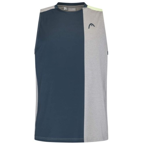 Men's T-shirt Head Padel Tank Top - grey/light green