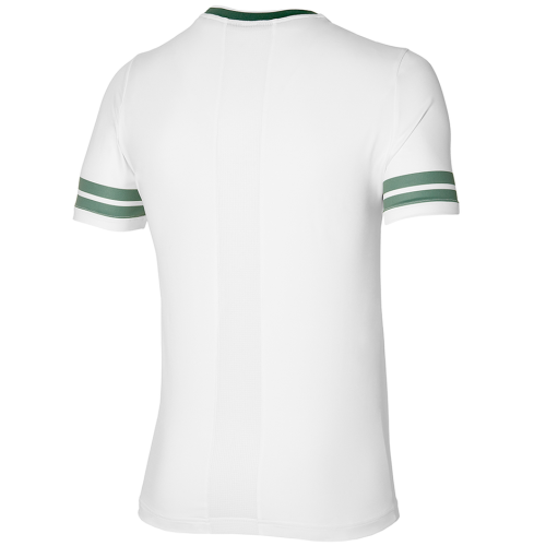 Men's T-shirt Mizuno Shadow Graphic Tee - white Men's T-shirt Mizuno Shadow Graphic Tee - white