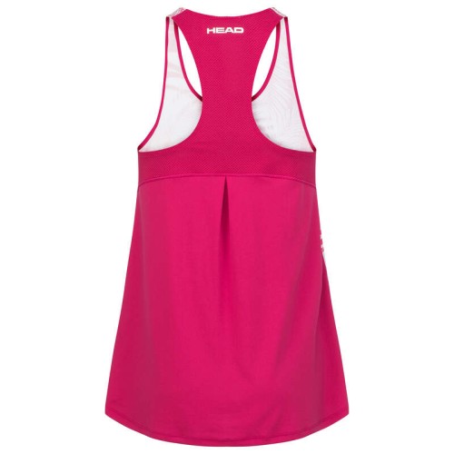 Girls' T-shirt Head Agility Tank Top - mulberry/print vision Girls' T-shirt Head Agility Tank Top - mulberry/print vision