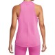 Women's top Nike Dri-FIT One Tank - cosmic fuchsia/white