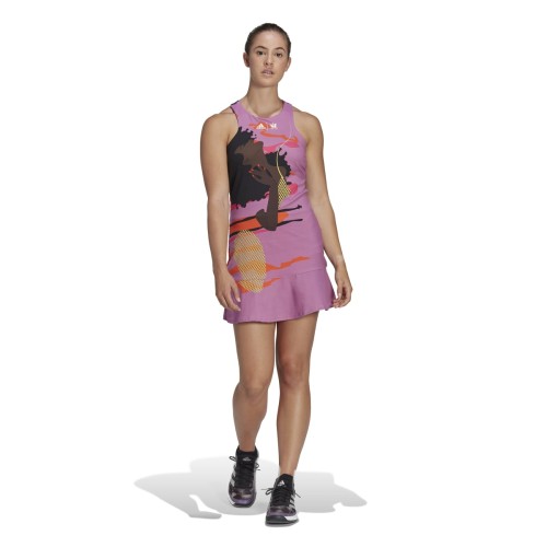 Women's dress Adidas Tennis New York Y Dress - semi/pulse/liliac Women's dress Adidas Tennis New York Y Dress - semi/pulse/liliac