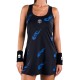 Women's dress Hydrogen Flames Dress Woman - black/bluette