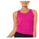 Women's top Lucky in Love Core Tie Back Tank Women - shocking pink