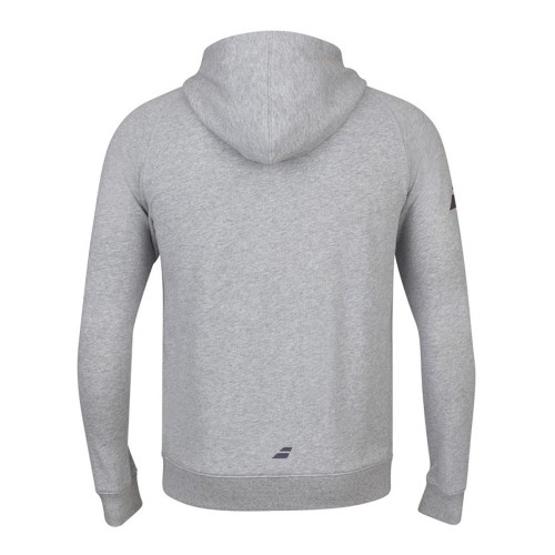 Men's Jumper Babolat Exercise Hood Jacket Men - high rise heather Men's Jumper Babolat Exercise Hood Jacket Men - high rise heather