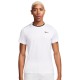 Men's T-shirt Nike Court Dri-Fit Advantage Top - white/black Men's T-shirt Nike Court Dri-Fit Advantage Top - white/black