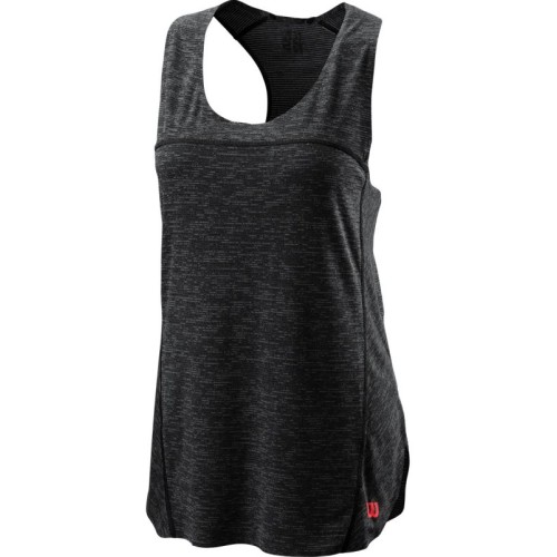 Women's top Wilson Kaos Mirage Tank W - black Women's top Wilson Kaos Mirage Tank W - black