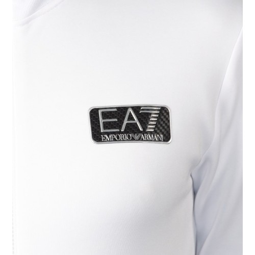 Men's Jumper EA7 Man Jersey Sweatshirt - white Men's Jumper EA7 Man Jersey Sweatshirt - white
