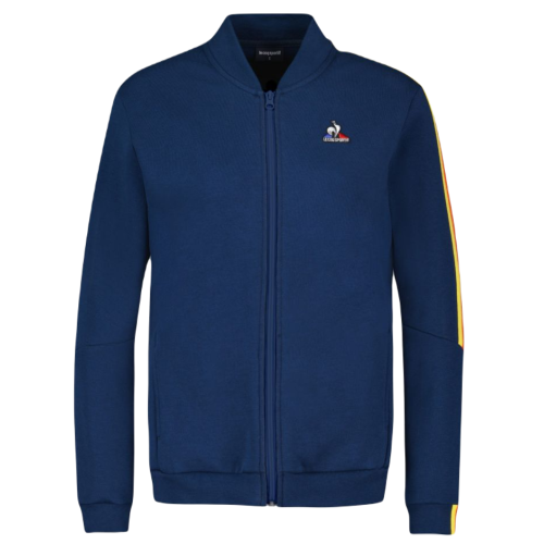 Women's jumper Le Coq Sportif SAISON Full Zip Sweat N°1 SS23 - victory blue Women's jumper Le Coq Sportif SAISON Full Zip Sweat N°1 SS23 - victory blue