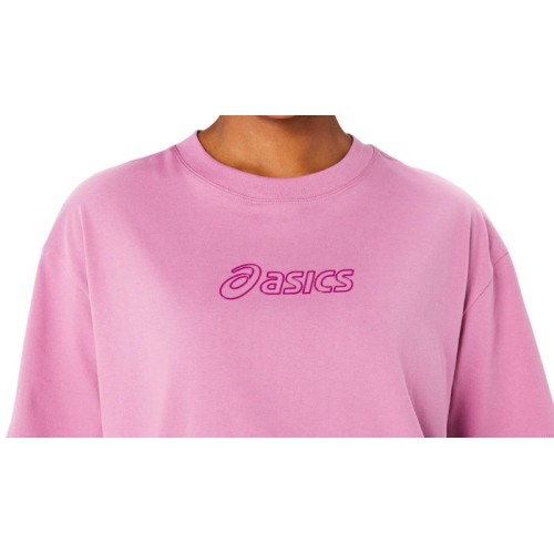 Women's T-shirt Asics Logo T-Shirt - soft berry Women's T-shirt Asics Logo T-Shirt - soft berry