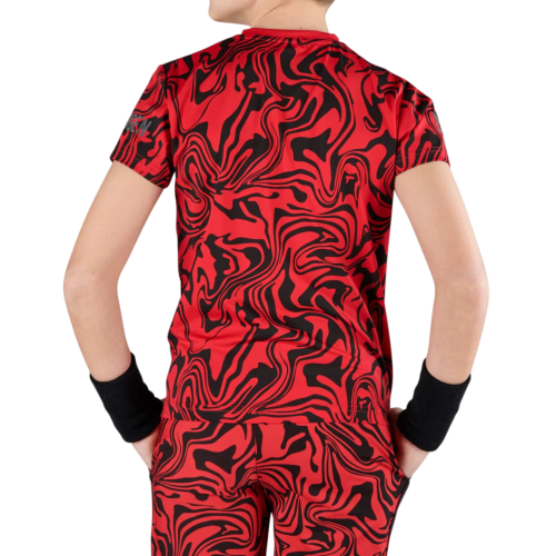 Boys' t-shirt Hydrogen Chrome Tech T-Shirt - red Boys' t-shirt Hydrogen Chrome Tech T-Shirt - red
