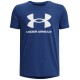 Boys' t-shirt Under Armour Sportstyle Logo Short Sleeve - blue mirage/white Boys' t-shirt Under Armour Sportstyle Logo Short Sleeve - blue mirage/white