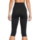 Women's leggings Nike One High-Waisted Capri Leggings - black/white