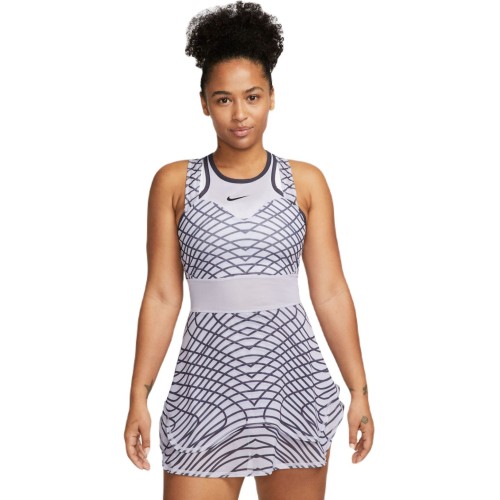 Women's dress Nike Court Dri-Fit Slam Dress - oxygen purple/gridiron/black Women's dress Nike Court Dri-Fit Slam Dress - oxygen purple/gridiron/black