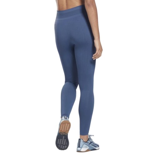 Women's leggings Reebok United By Fitness Myoknit Tight - batik blue Women's leggings Reebok United By Fitness Myoknit Tight - batik blue