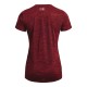Women's T-shirt Under Armour Women's Tech Twist V-Neck - chestnut red/radio red Women's T-shirt Under Armour Women's Tech Twist V-Neck - chestnut red/radio red