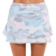 Women's skirt Lucky in Love Undercover Love Long Camo Play Skirt - glace