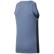 Men's T-shirt Reebok LM BC Tank - blue slate Men's T-shirt Reebok LM BC Tank - blue slate