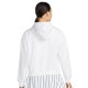 Women's jumper Nike Court Fleece Tennis Hoodie W - white