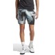 Men's shorts Adidas Printed Tennis Short Pro - black/semi flash aqua/dash grey