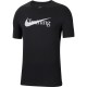 Men's T-shirt Nike Dri-Fit Tee M - black Men's T-shirt Nike Dri-Fit Tee M - black