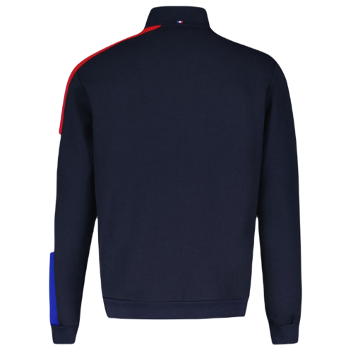 Men's Jumper Le Coq Sportif TRI Full Zip Sweat N°1 SS23 - sky captain Men's Jumper Le Coq Sportif TRI Full Zip Sweat N°1 SS23 - sky captain
