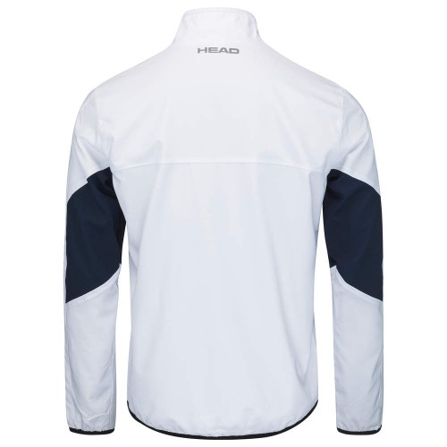 Men's Jumper Head Club 22 Jacket M - white/dark blue Men's Jumper Head Club 22 Jacket M - white/dark blue