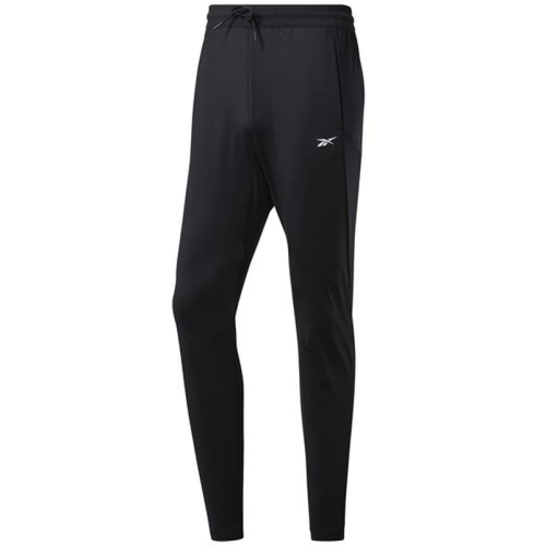 Men's trousers Reebok Workout Knit Pant - black Men's trousers Reebok Workout Knit Pant - black