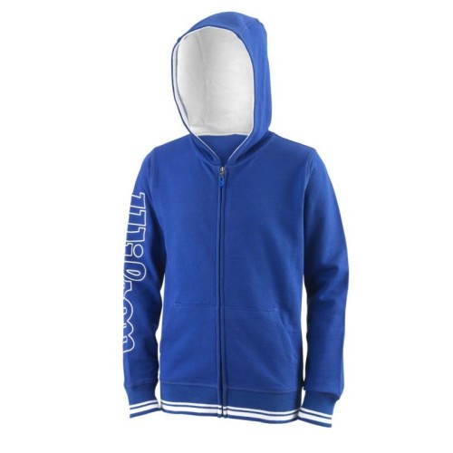 Boys' jumper Wilson Y Team II FZ Hoody - team royal Boys' jumper Wilson Y Team II FZ Hoody - team royal