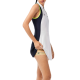 Women's dress Lacoste Sport Roland Garros Edition Sleeveless Dress - white/navy blue Women's dress Lacoste Sport Roland Garros Edition Sleeveless Dress - white/navy blue