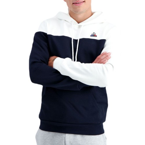 Men's Jumper Le Coq BAH Hoody N°2 SS23 - sky captain/new optical Men's Jumper Le Coq BAH Hoody N°2 SS23 - sky captain/new optical