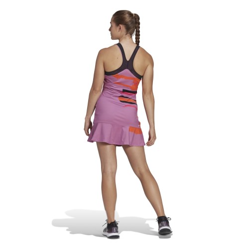 Women's dress Adidas Tennis New York Y Dress - semi/pulse/liliac Women's dress Adidas Tennis New York Y Dress - semi/pulse/liliac