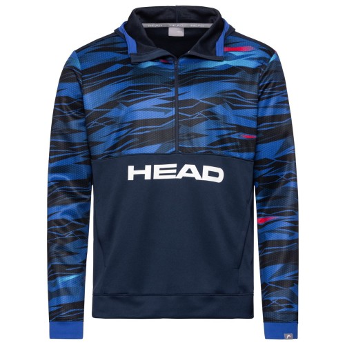 Men's Jumper Head Slider Hoodie M - navy/blue/red/white Men's Jumper Head Slider Hoodie M - navy/blue/red/white