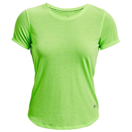 Women's T-shirt Under Armour Streaker Run Short Sleeve - quirky lime/reflective