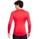 Men’s compression clothing Nike Pro Dri-FIT Tight Long-Sleeve Fitness Top - university red/black