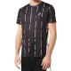 Men's T-shirt Australian Ace T-Shirt With Stripes Print - nero