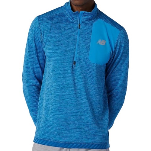 Men's Jumper New Balance Impact Grid - blue