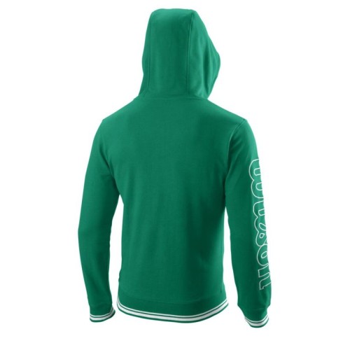 Men's Jumper Wilson Team II FZ Hoody M - team green Men's Jumper Wilson Team II FZ Hoody M - team green