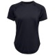 Women's T-shirt Under Armour Sport Hi-Lo SS - black