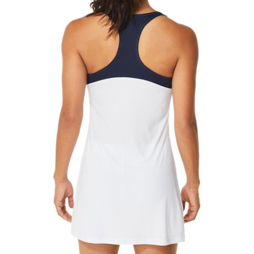 Women's dress Asics Court Dress - brilliant white/midnight Women's dress Asics Court Dress - brilliant white/midnight