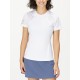 Women's T-shirt Adidas Club Tee W - white/grey two