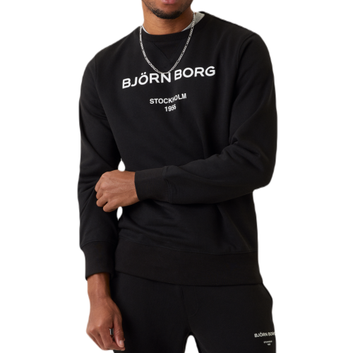 Men's Jumper Bj_rn Borg Borg Crew - black beauty Men's Jumper Bj_rn Borg Borg Crew - black beauty