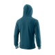 Men's Jumper Wilson Script Eco Cotton PO Hoody Slimfit - blue coral