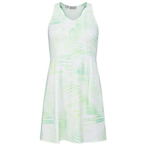 Women's dress Head Spirit Dress - pastel green/print vision