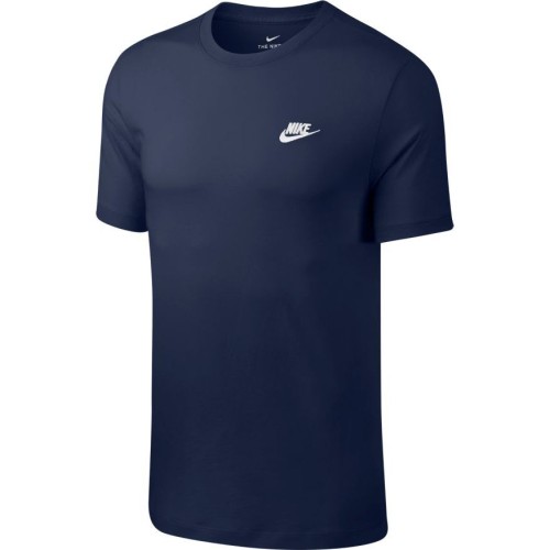 Men's T-shirt Nike NSW Club Tee M - midnight navy/white Men's T-shirt Nike NSW Club Tee M - midnight navy/white