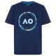 Boys' t-shirt Australian Open Boys T-Shirt Round Logo - navy Boys' t-shirt Australian Open Boys T-Shirt Round Logo - navy