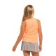 Girls' T-shirt Lucky in Love Animal Instinct Lightweight Rib Tank - peach glow