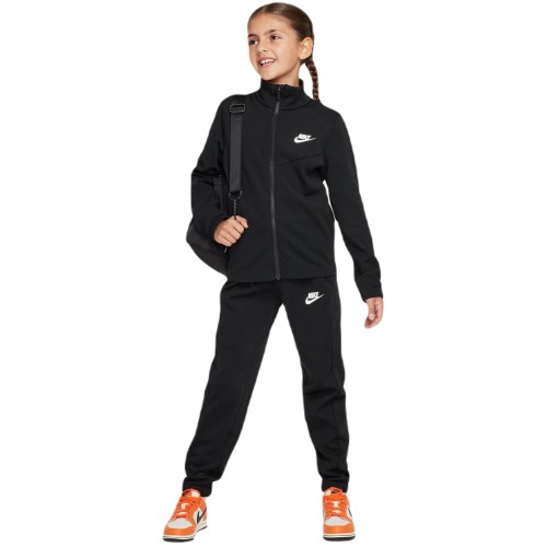 Grils' tracksuit Nike Kids Sportswear Tracksuit - black/black/white Grils' tracksuit Nike Kids Sportswear Tracksuit - black/black/white