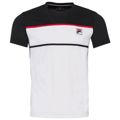 Men's T-shirt Fila T-Shirt Steve M - white/black